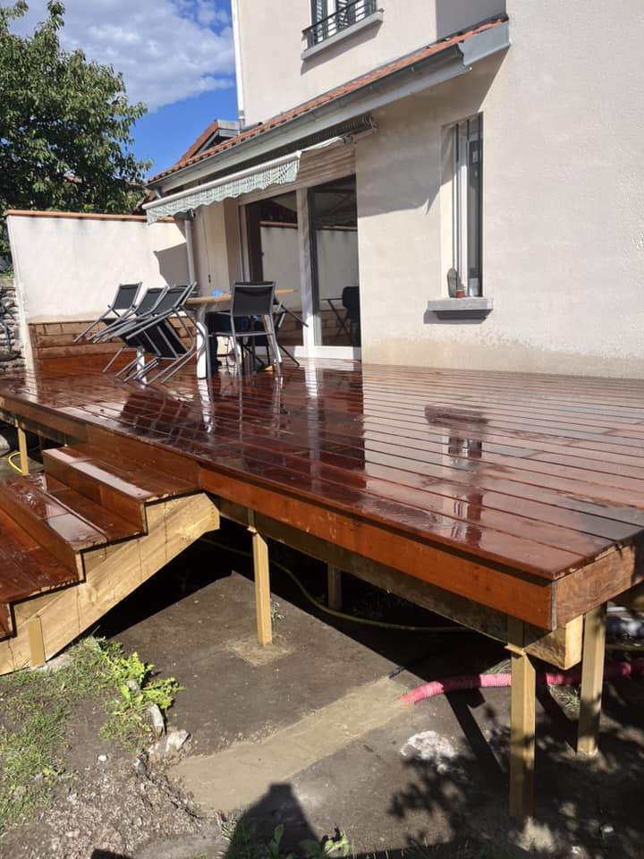 Aménagement de terrasse Vic-le-Comte